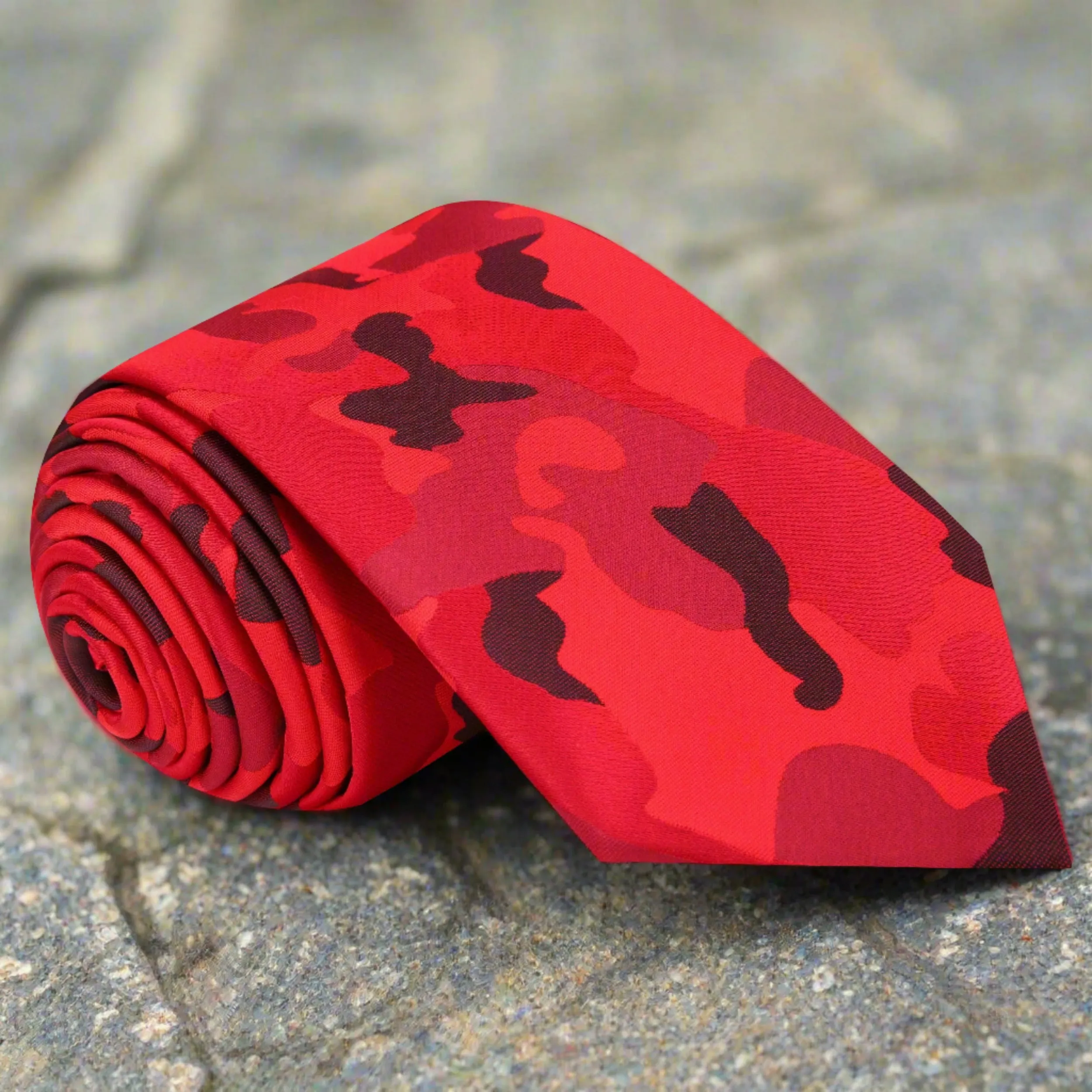 Camouflage Necktie