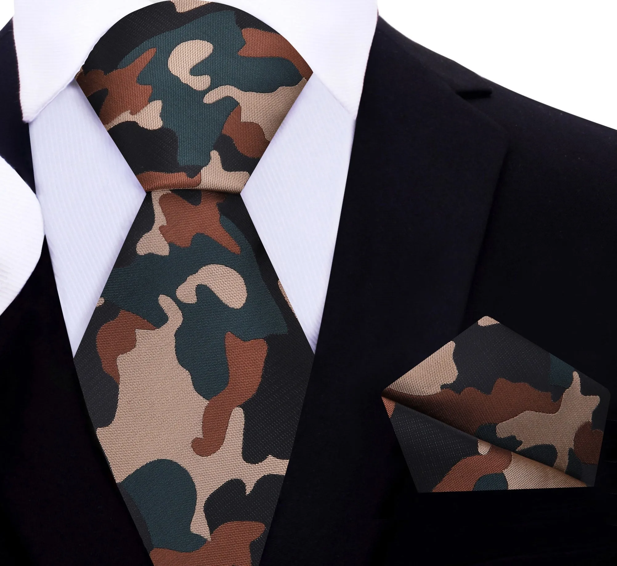 Camouflage Necktie