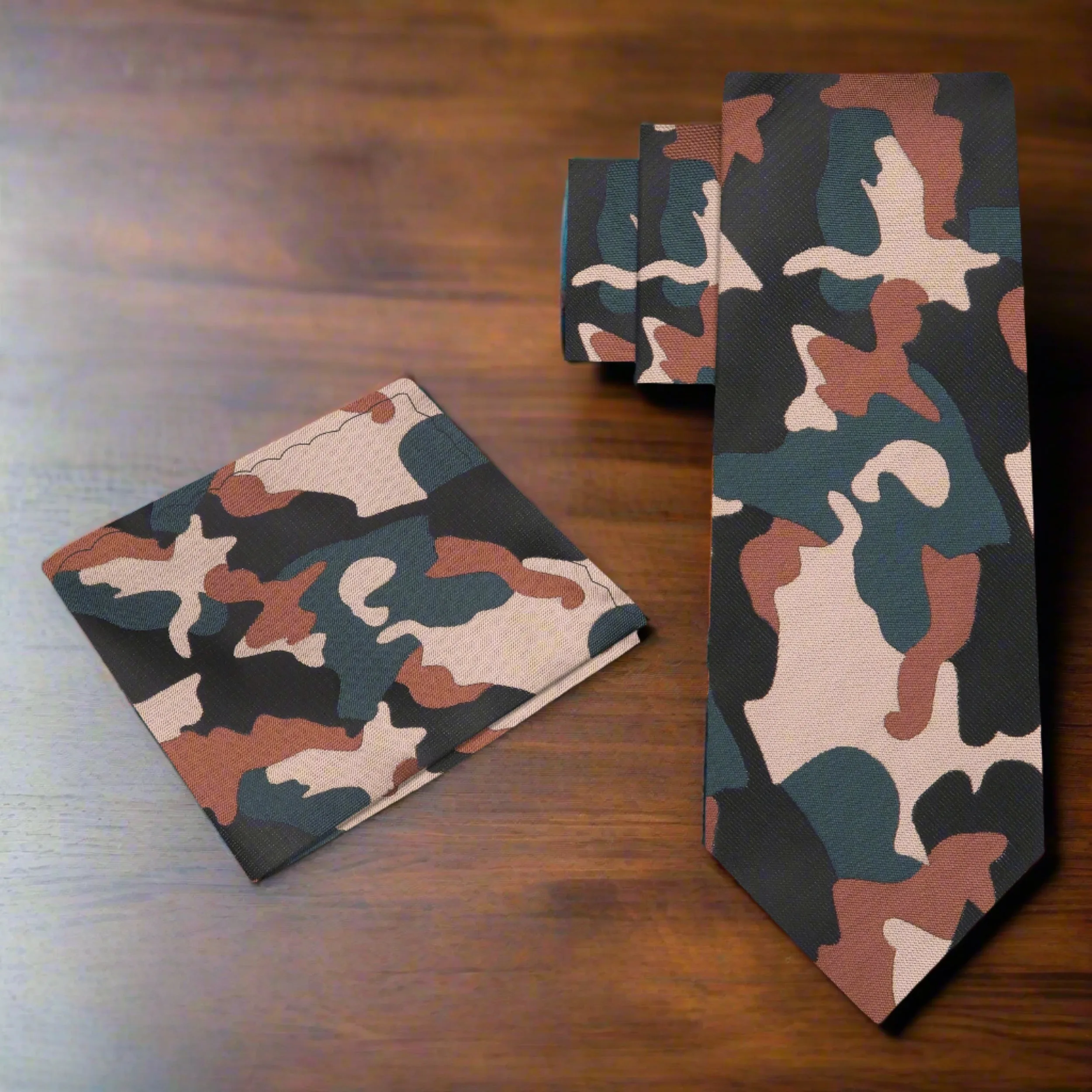 Camouflage Necktie