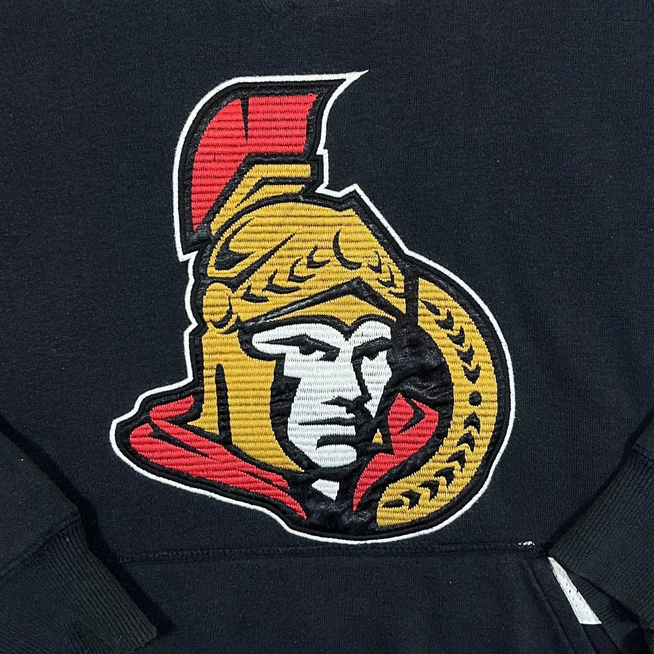 CCM NHL OTTAWA SENATORS Ice Hockey Embroidered Logo Pullover Hoodie