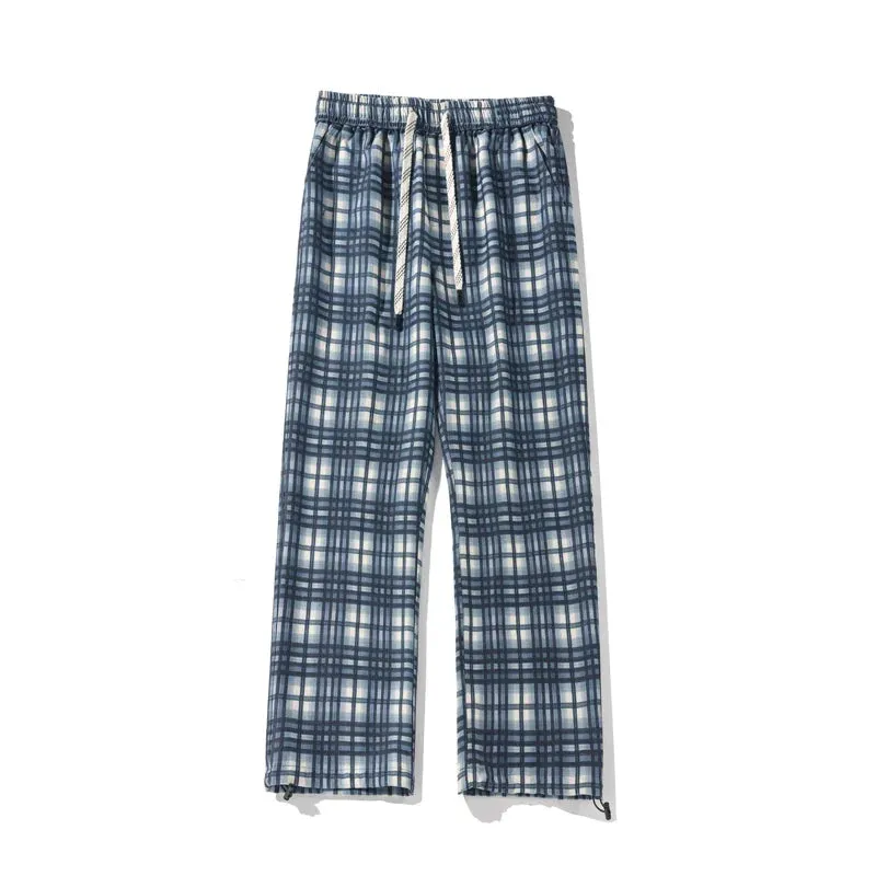 Chicmy-Autumn Corduroy Pants Men Oversized Retro Plaid Pants Men Streetwear Hip-hop Loose Wide Leg Pants Mens Trousers Large Size 5XL