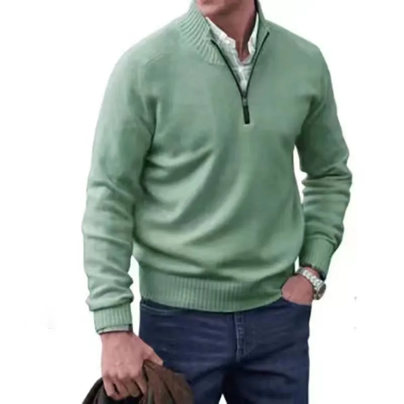 European And American Men's Wool Warm Sweater