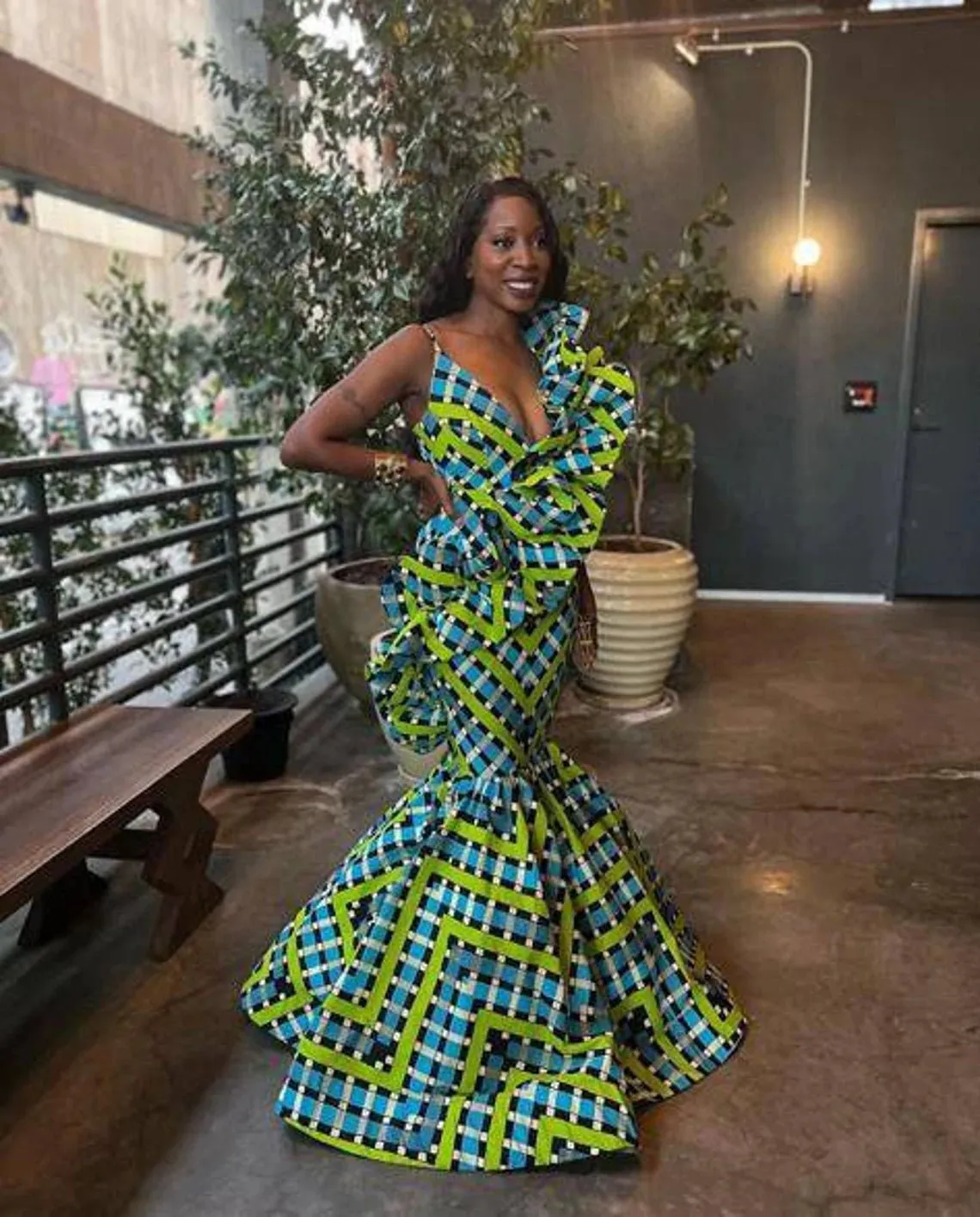 Exquisite African Mermaid Dresses: Ankara Maxi Gowns Perfect for Proms and Theme Birthday Celebrations
