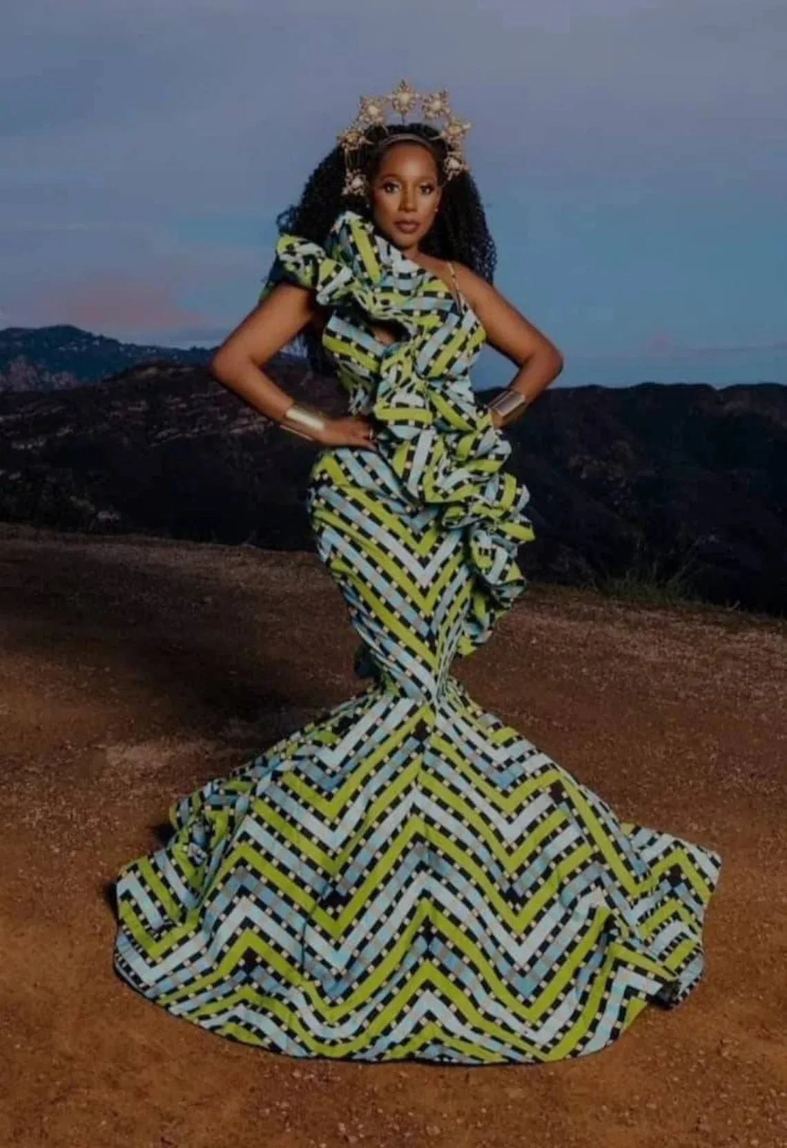 Exquisite African Mermaid Dresses: Ankara Maxi Gowns Perfect for Proms and Theme Birthday Celebrations