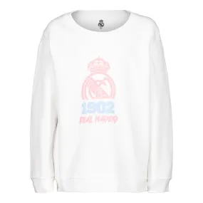 Infant Crewneck Jumper 1902 Print White/Pink