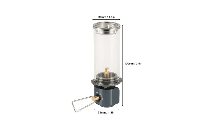 TOMSHOO Gas Lamp Light