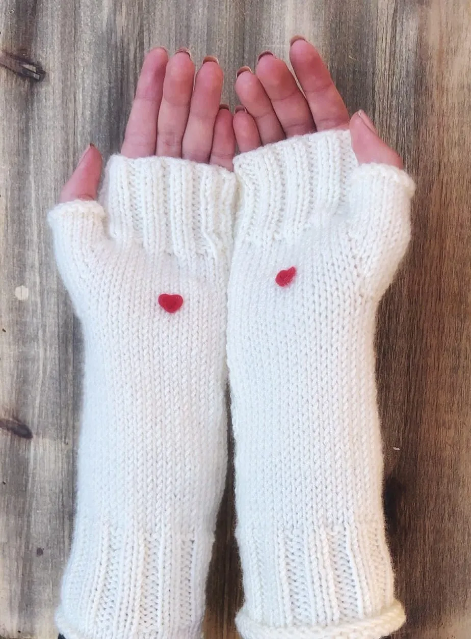 Winter Sunshine Fingerless Gloves